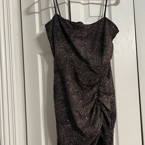 Black Glittery Windsor Dress | Women’s Large - Picture 15 of 15